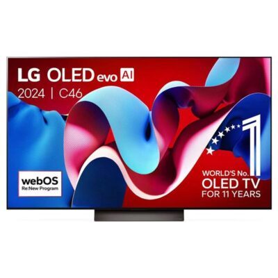 LG OLED55C46LA - TV OLED UHD 4K 55 pouces Smart TV haut de gamme