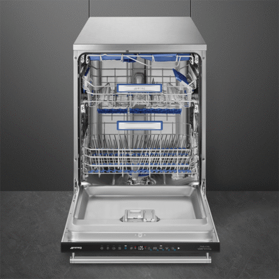 smeg lvs345bqstx lave vaisselle 60 cm 14 couverts esthétique classica