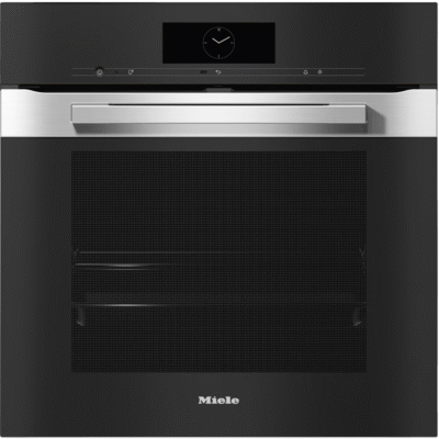 Miele H7860BP Inox/CleanSteel - Four multifonctions design facile à combiner avec thermosonde et BrillantLight.