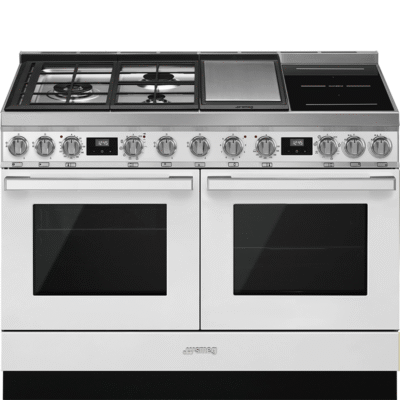 piano de cuisson smeg portofino cpf120igmpwh