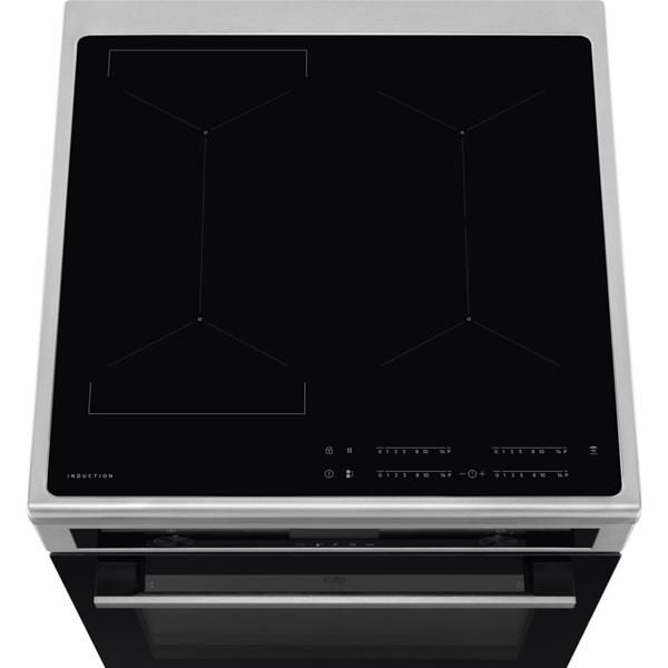Cuisinière Induction AEG 60cm Four Pyrolyse SteamBake Inox - CIB6490APM – Image 2