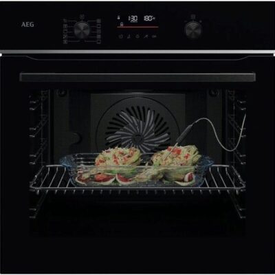 Four Pyrolyse AEG SteamBake 73L Noir Inox - TA5PB53XAB