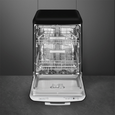 Lave-vaisselle SMEG LVFABBL3 - Design Années 50 noir, 60cm 13 couverts – Image 3