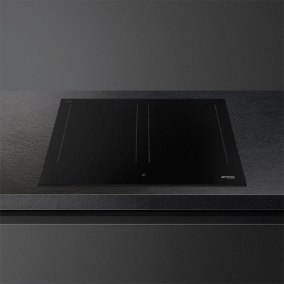 Table induction SMEG SIM3644N - 60cm noire, design Classica et puissance maîtrisée – Image 2