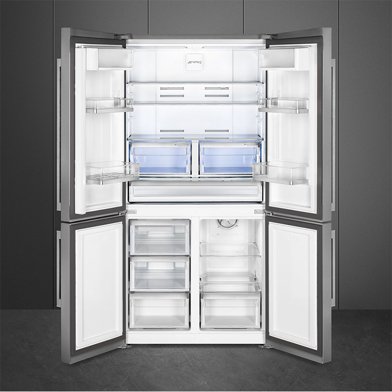 Réfrigérateur Multi-Portes Smeg 4 Portes 616L No Frost Inox - FQ60XDE – Image 2