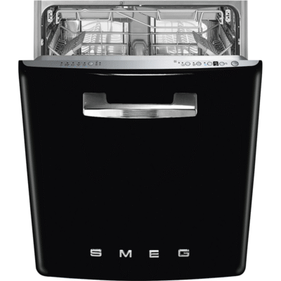 Lave-vaisselle sous plan SMEG STFABBL3 - Design Années 50 noir, 60cm 13 couverts