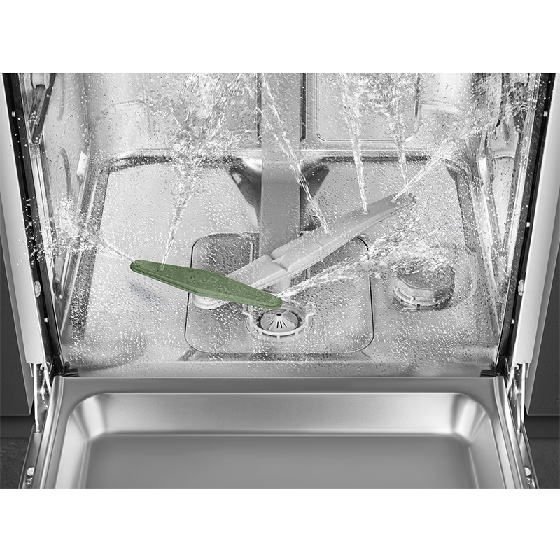 SMEG STL5252CLFR – Lave-vaisselle tout intégrable 60cm finition bandeau noir | Classe C & silence – Image 3