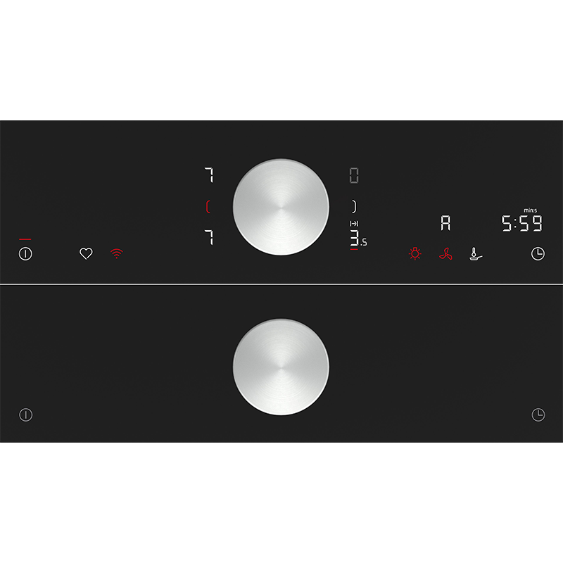 Table de cuisson induction 80cm Neff FlexInduction TwistPad Fire T68PTY4L0, pose à fleur – Image 2