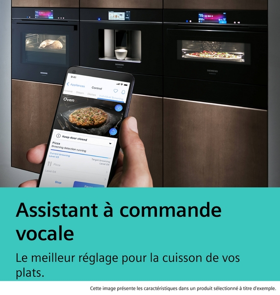Four connecté contrôlé par smartphone et commande vocale