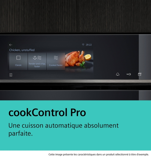 Four encastrable multifonction Siemens iQ700 HB776G3B1 Noir – Image 9