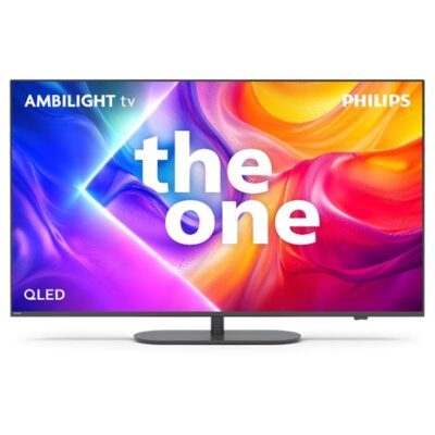 Téléviseur Philips Ambilight QLED moderne