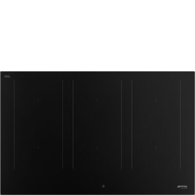 Plaque de cuisson à induction noire moderne