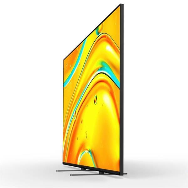 Téléviseur écran plat mince avec image colorée