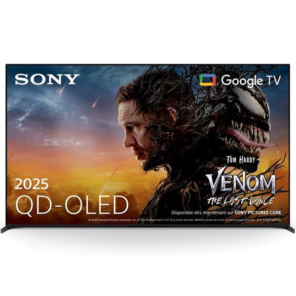 Téléviseur Sony QD-OLED 2025 avec Google TV
