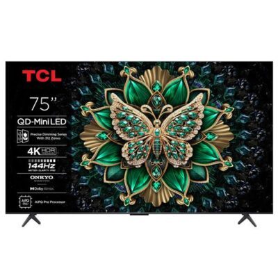 Téléviseur TCL 75 pouces QD-MiniLED 4K HDR