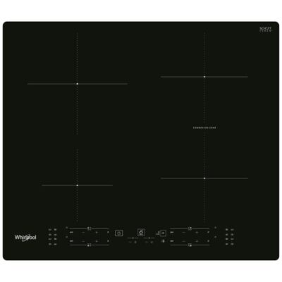 Plaque de cuisson à induction noire moderne