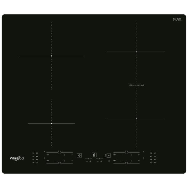 Plaque de cuisson à induction noire moderne