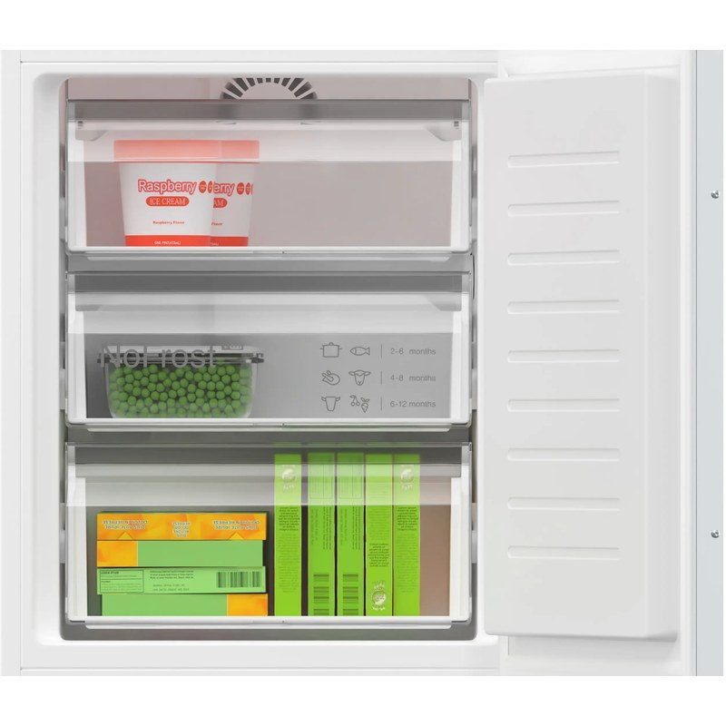bosch kin86vse0 – réfrigérateur combiné intégrable nofrost 177 cm