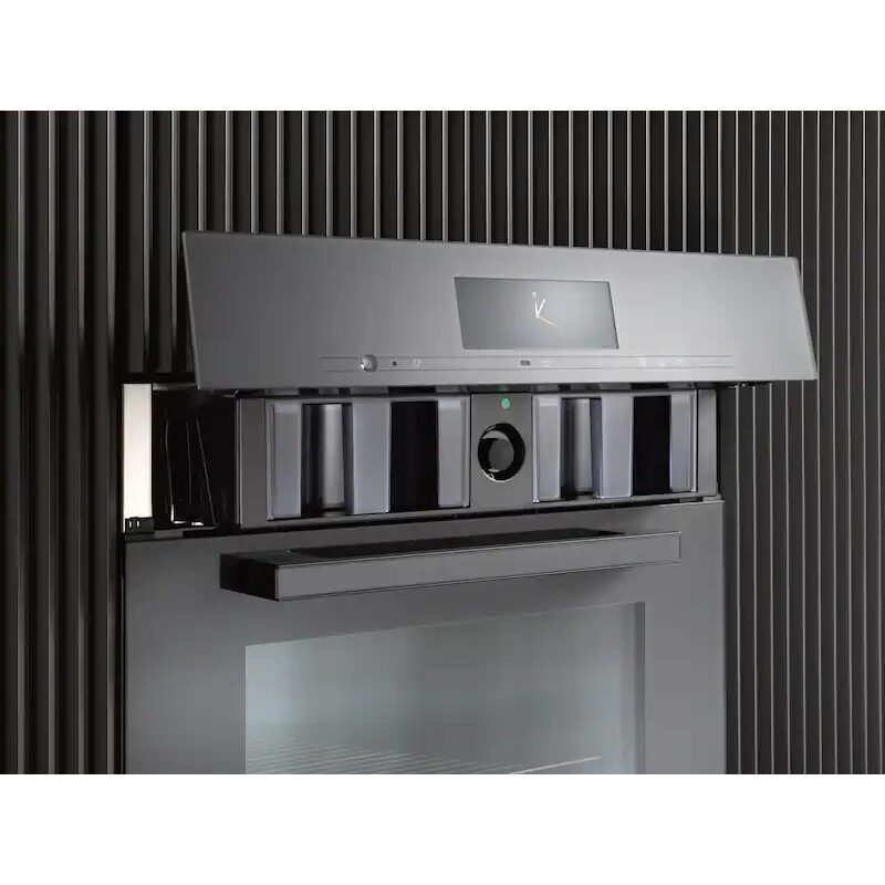 Four encastrable noir moderne avec écran tactile