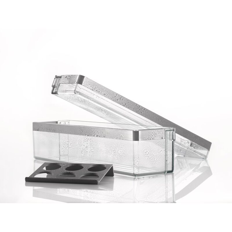 Boîte de conservation alimentaire hermétique transparente