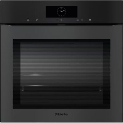 Four encastrable noir moderne avec écran digital