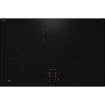 Plaque de cuisson à induction noire Miele