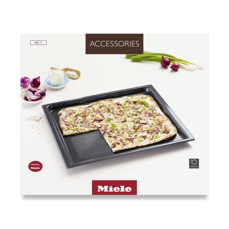 Plaque de cuisson Miele avec tarte flambée