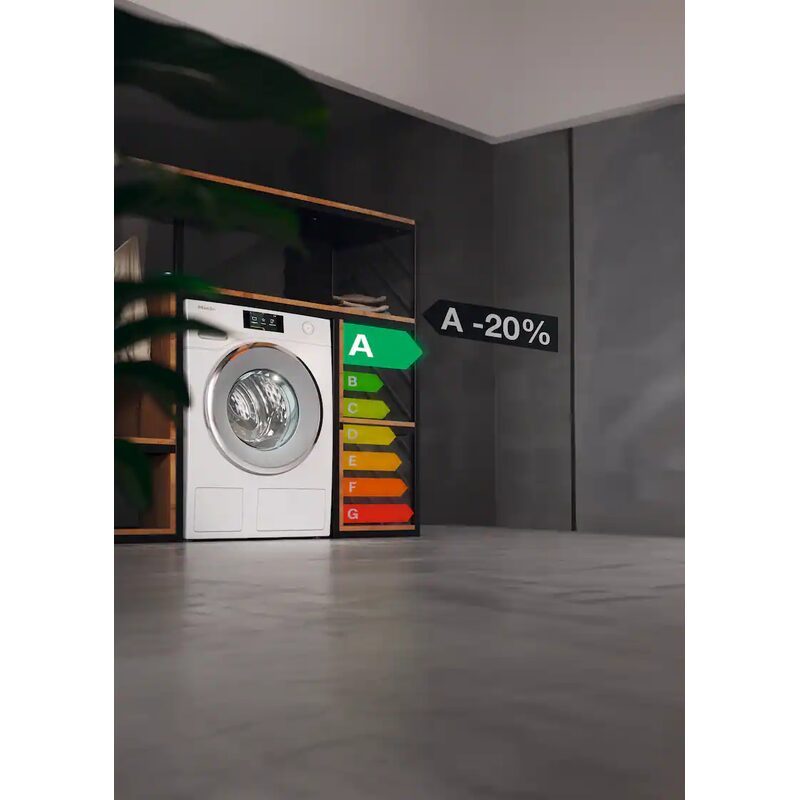 Lave-linge efficace classe énergétique A moins 20%