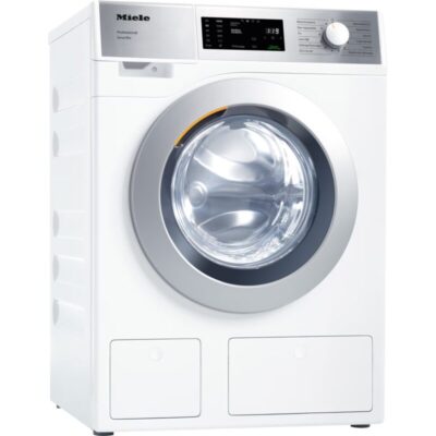 Lave-linge frontal blanc moderne Miele