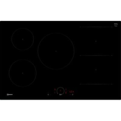 Plaque de cuisson à induction noire moderne