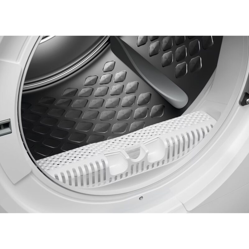 Intérieur de tambour de sèche-linge moderne