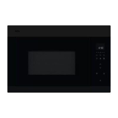 Four micro-ondes encastrable noir avec écran digital