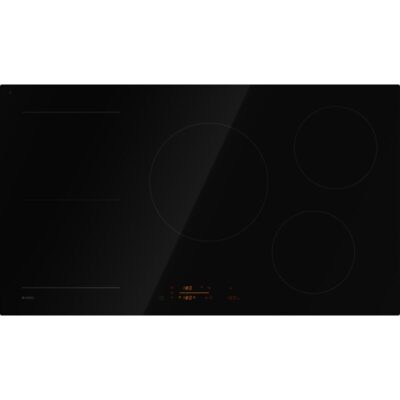 Plaque de cuisson à induction noire moderne