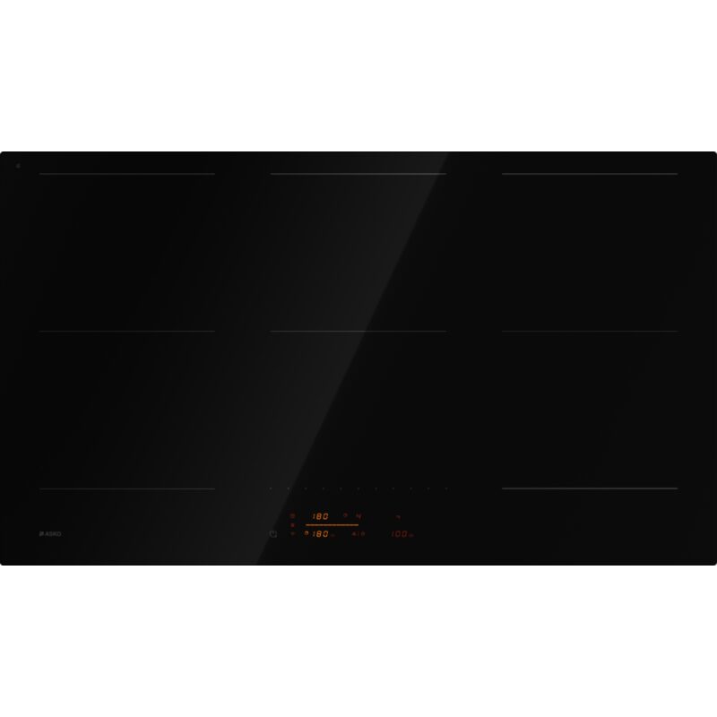 Plaque de cuisson à induction noire moderne