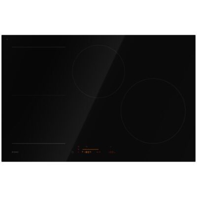 Plaque de cuisson à induction noire moderne