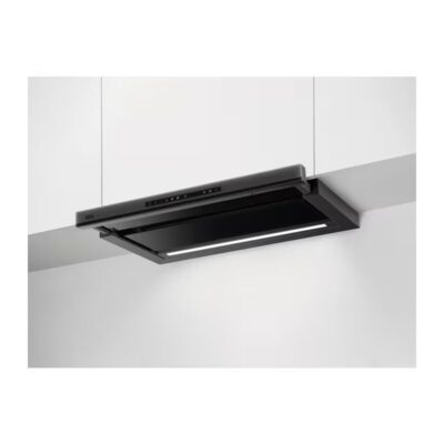 Hotte de cuisine encastrable noire moderne