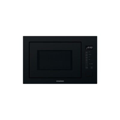 Micro-ondes encastrable noir avec écran digital