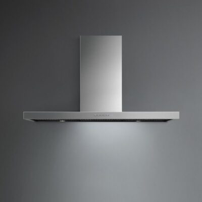 Hotte murale en inox moderne
