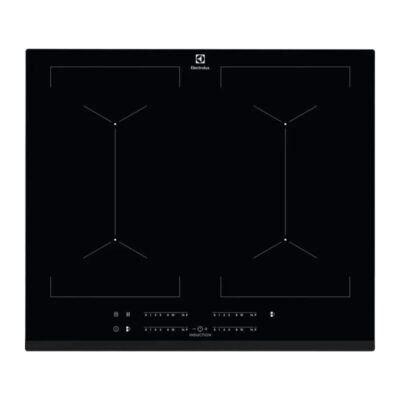 Plaque de cuisson à induction noire moderne