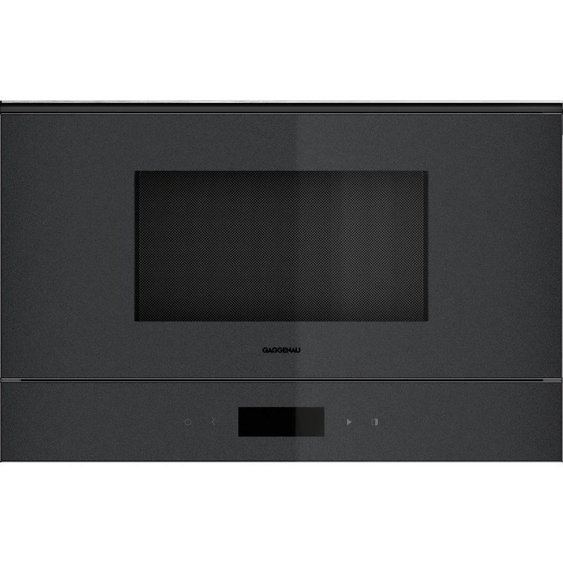 Four micro-ondes encastrable noir moderne