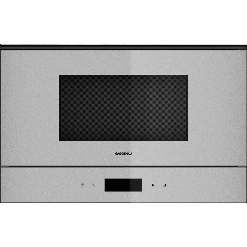 Four micro-ondes encastrable en inox moderne