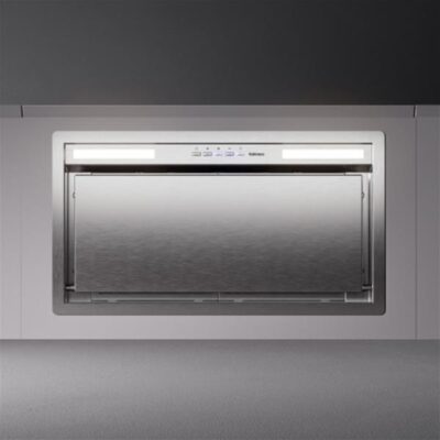 Hotte aspirante encastrée en acier inoxydable moderne