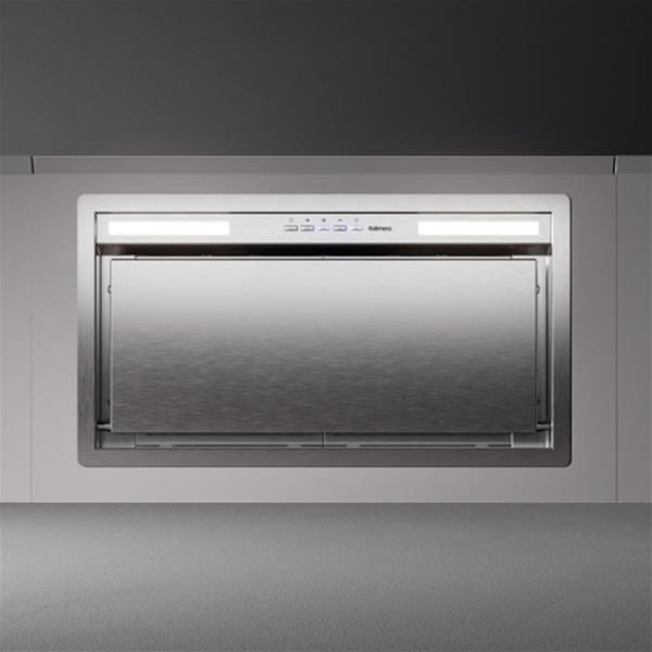 Hotte aspirante encastrée en acier inoxydable moderne