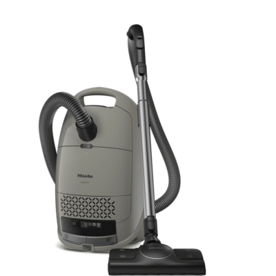 Aspirateur traîneau gris avec tuyau flexible