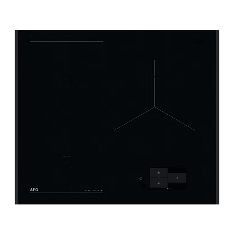 Plaque de cuisson à induction noire AEG moderne