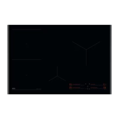 Plaque de cuisson induction noire moderne AEG