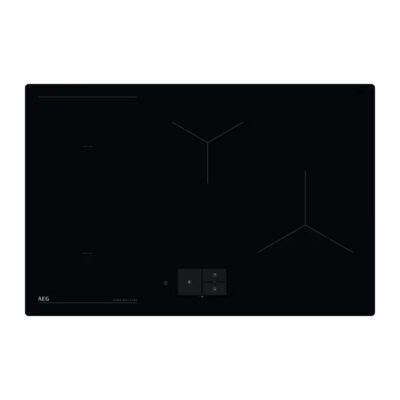 Plaque de cuisson à induction noire moderne