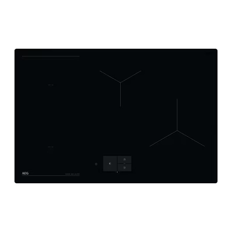 Plaque de cuisson à induction noire moderne