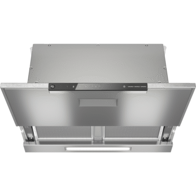 Hotte aspirante encastrable en inox moderne