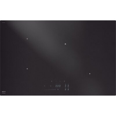 Plaque de cuisson à induction noire moderne